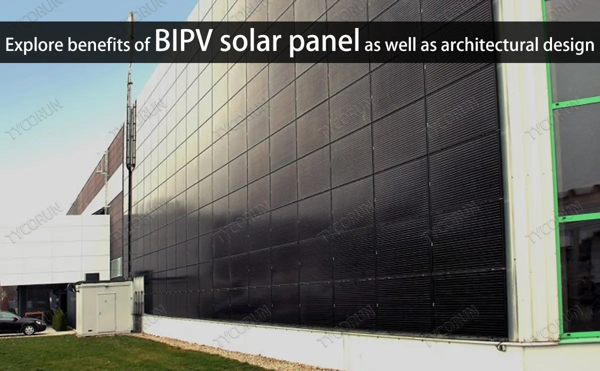 Explore benefits of BIPV solar panel as well as architectural design