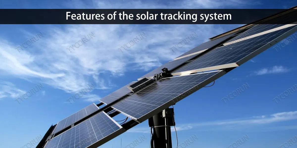 Features of the solar tracking system