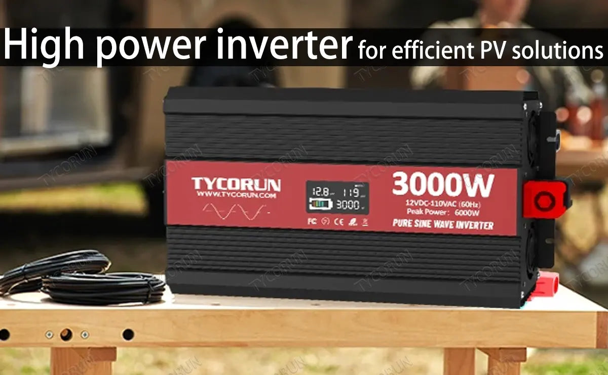 High power inverter for efficient PV solutions