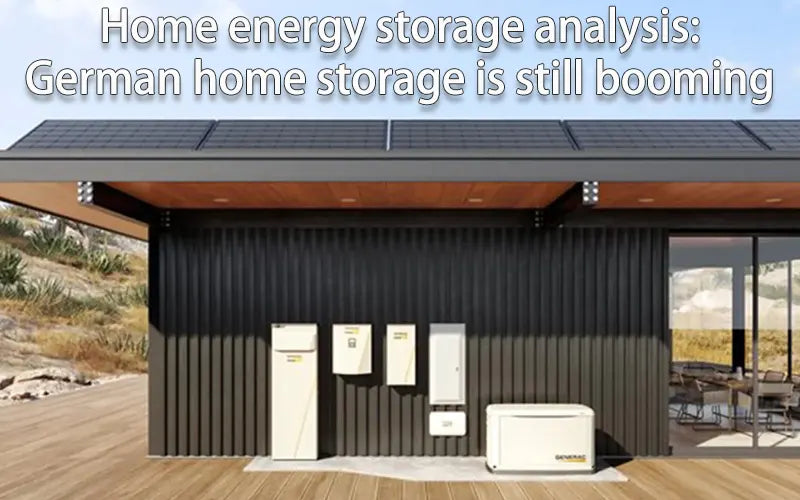 Home energy storage analysis German home storage is still booming