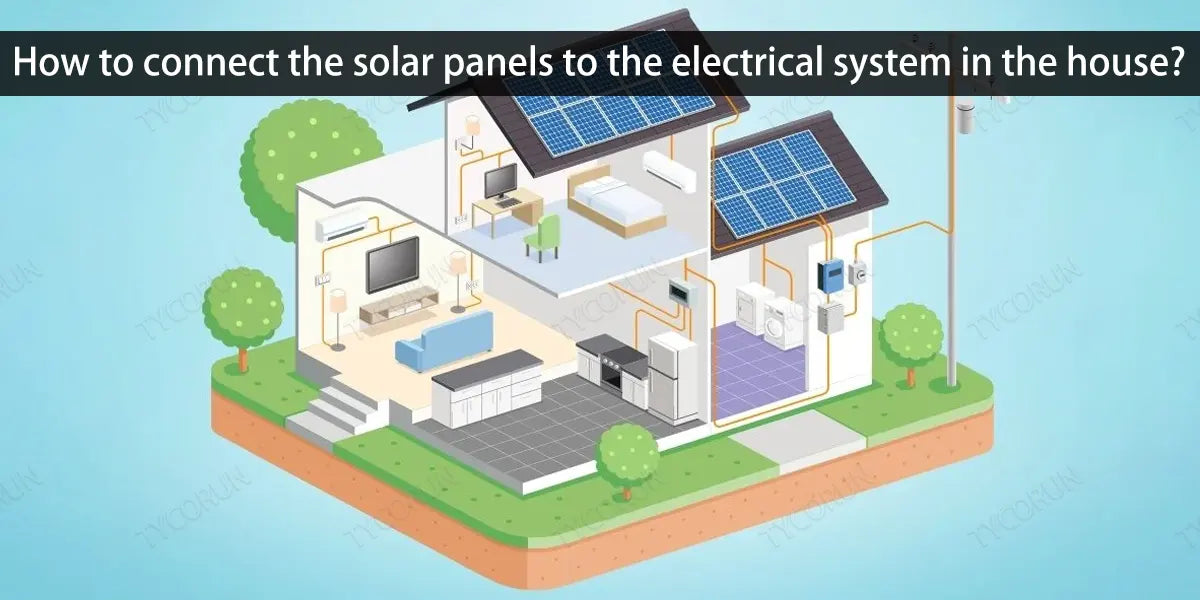 How-to-connect-the-solar-panels-to-the-electrical-system-in-the-house