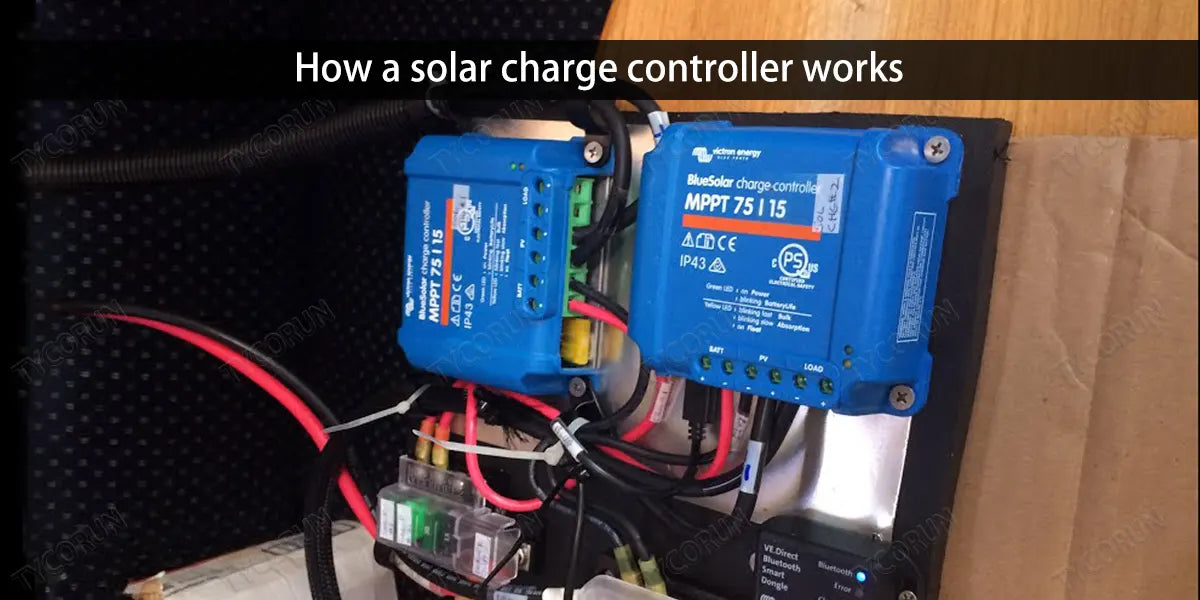 How a solar charge controller works