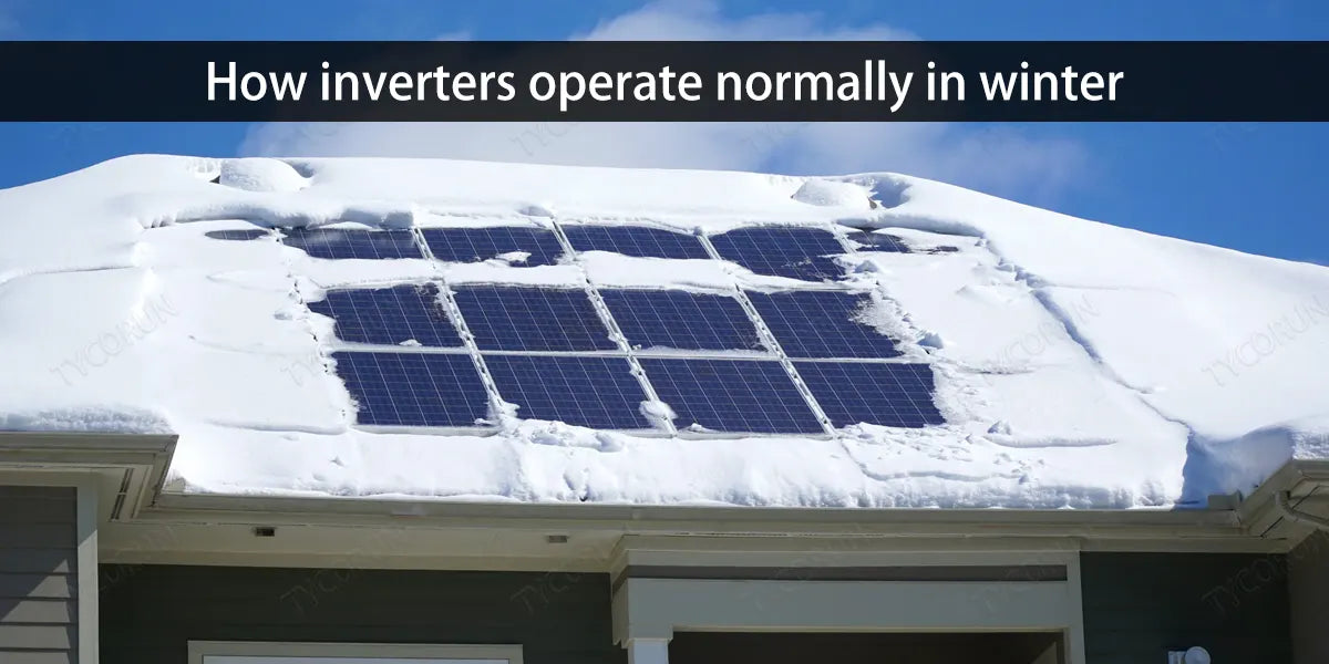 How inverters operate normally in winter
