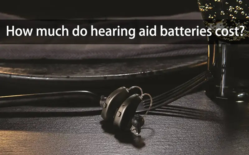How much do hearing aid batteries cost