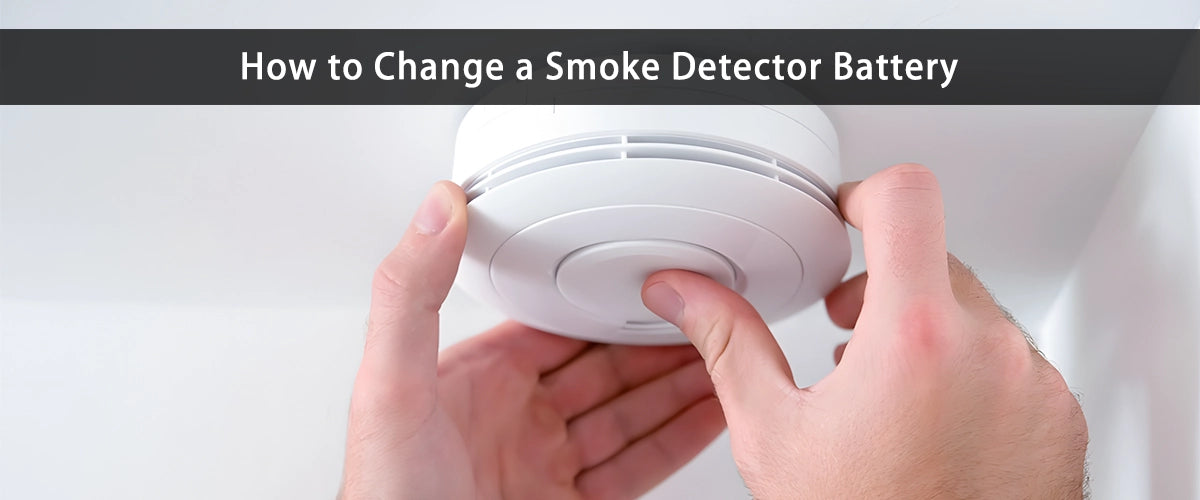 How to Change a Smoke Detector Battery
