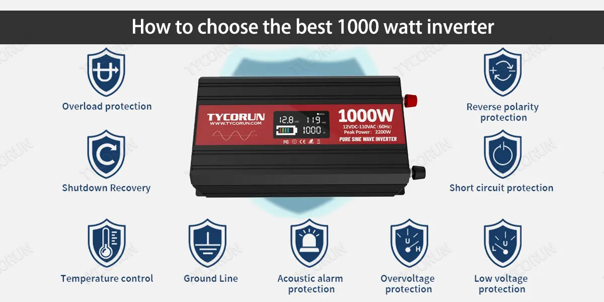 How to choose the best 1000 watt inverter