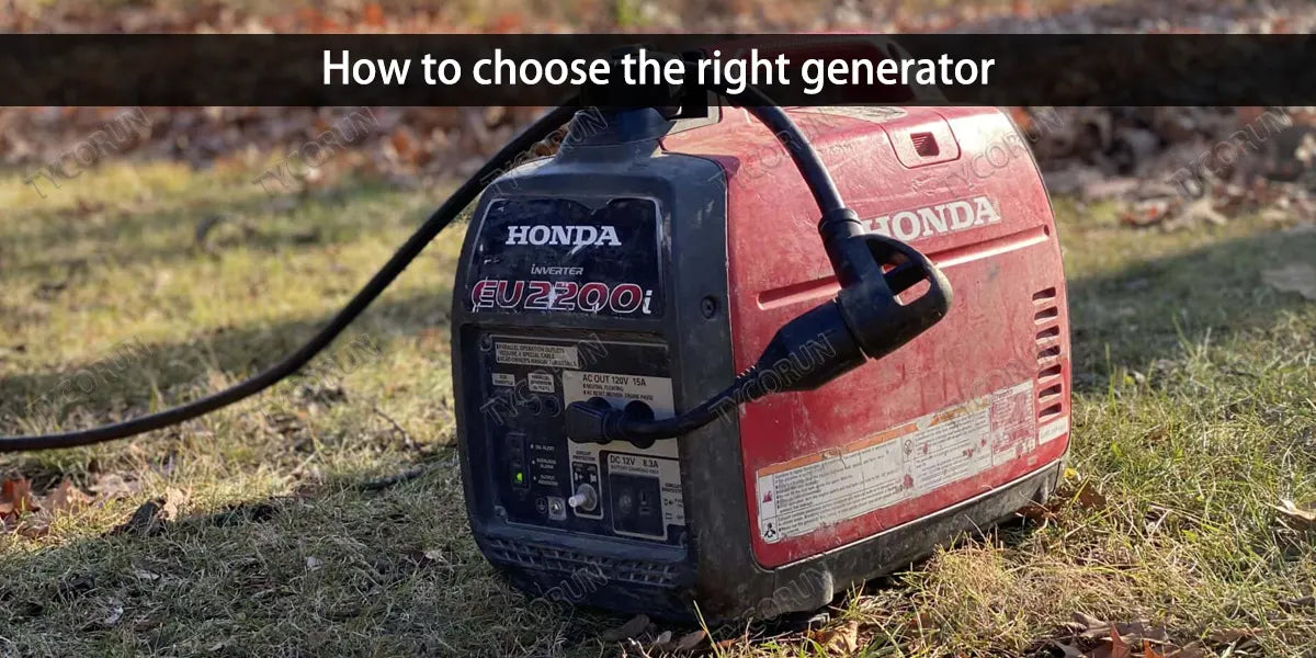 How to choose the right generator