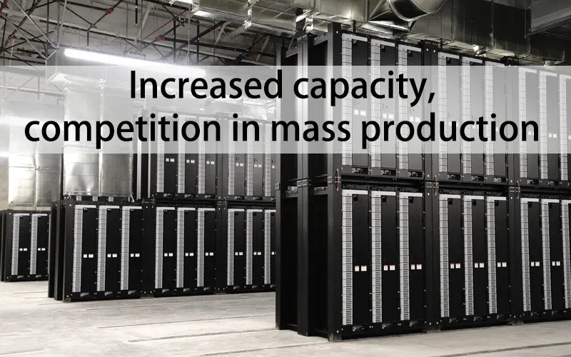 Increased capacity, competition in mass production