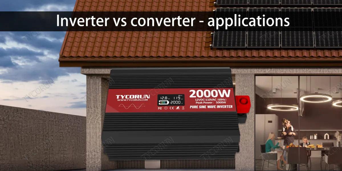 Inverter vs converter - applications