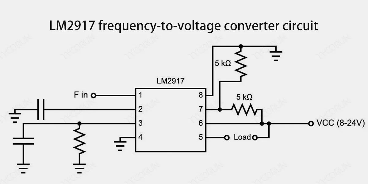 LM2917-frequency-to-voltage-converter-circuit