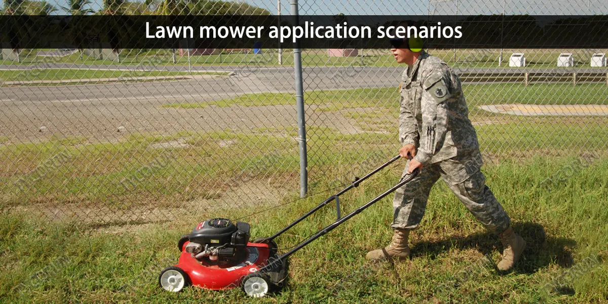 Lawn mower application scenarios