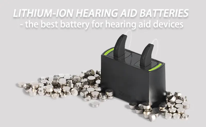 Lithium-ion hearing aid batteries - the best battery for hearing aid devices