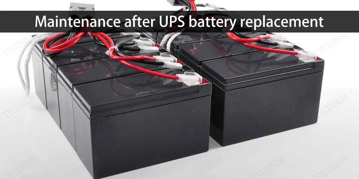Maintenance-after-UPS-battery-replacement