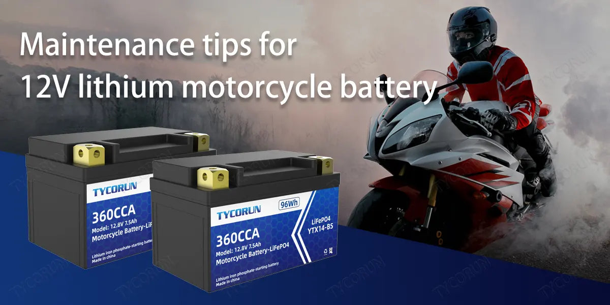 Maintenance-tips-for-12V-lithium-motorcycle-battery