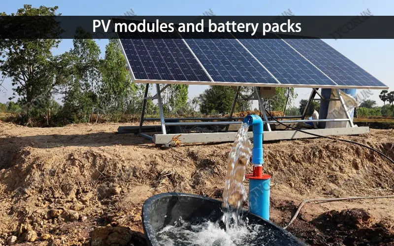 PV modules and battery packs