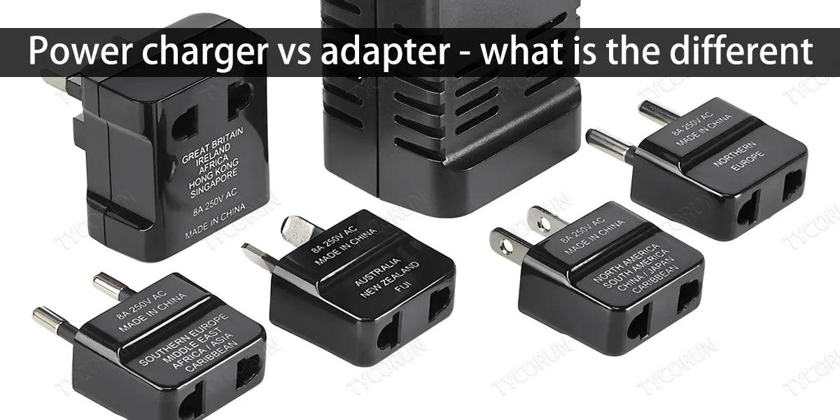 Power charger vs adapter - what is the different