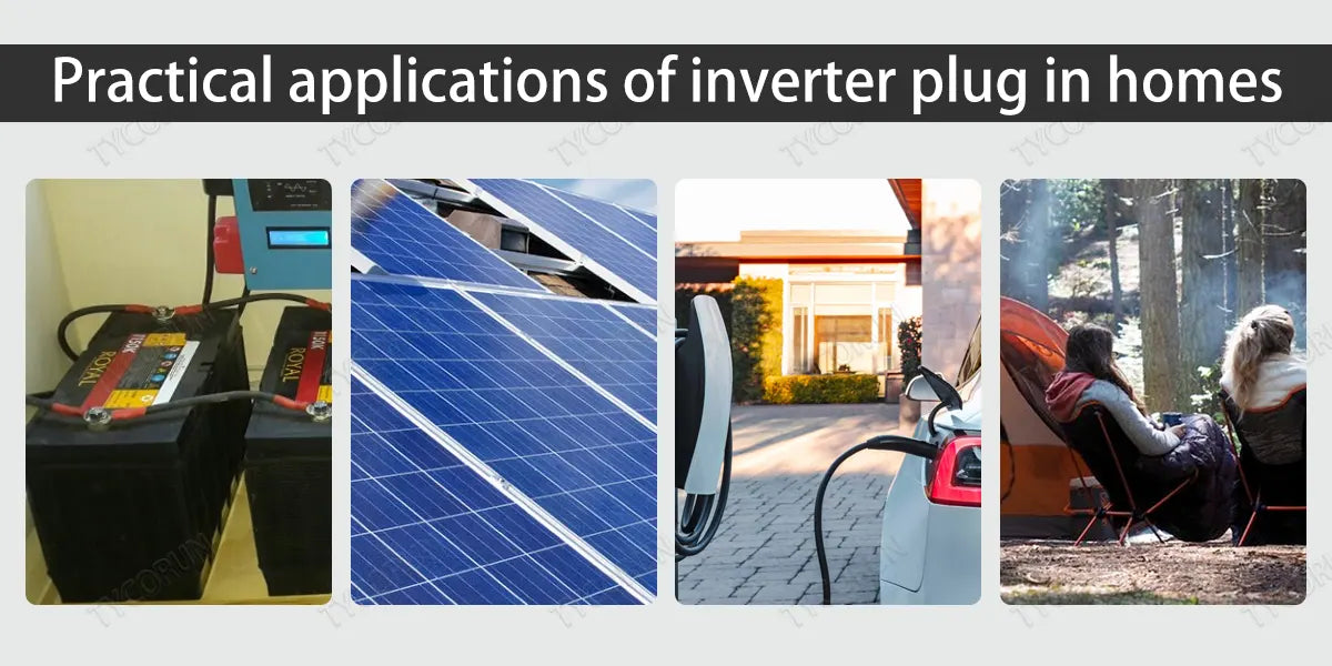 Practical applications of inverter plug in homes