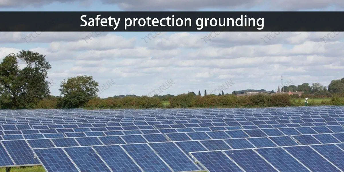 Safety protection grounding