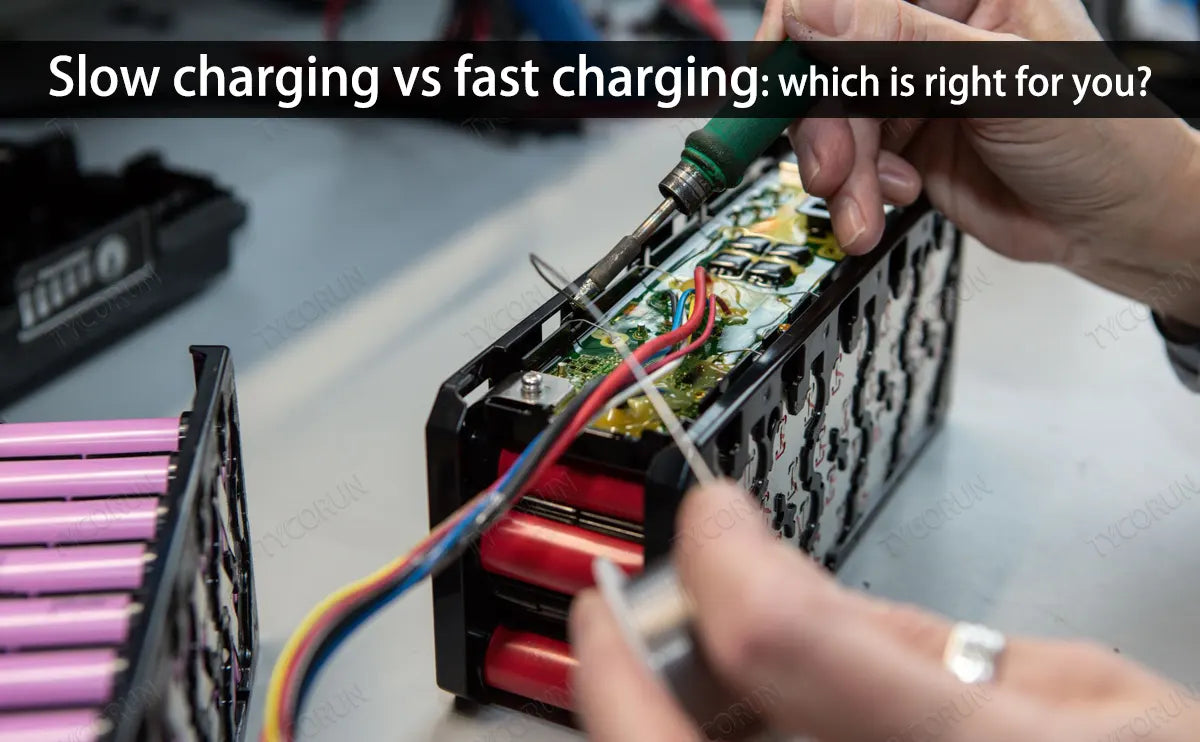 Slow charging vs fast charging