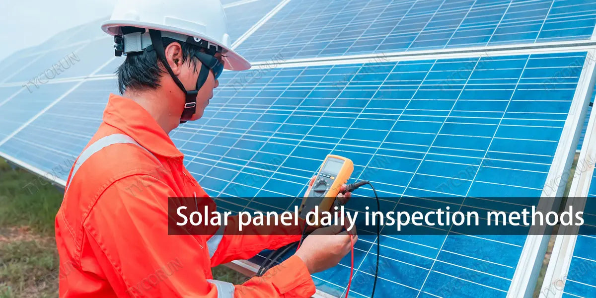 Solar-panel-daily-inspection-methods