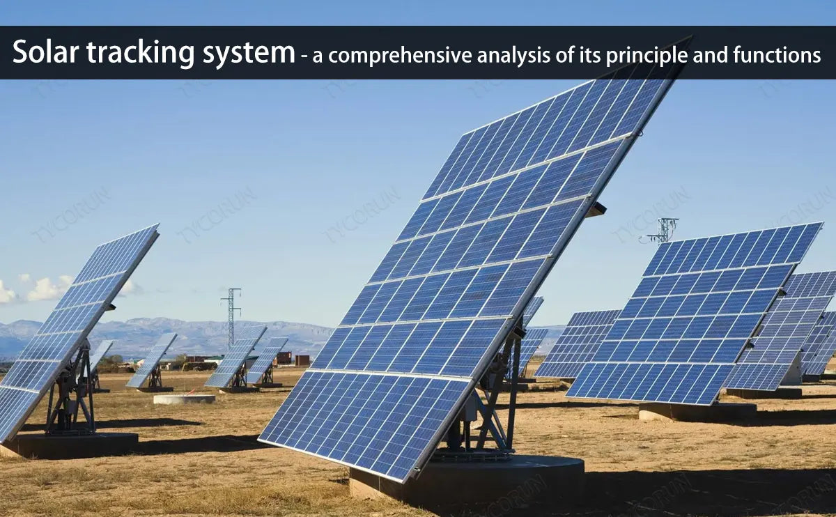 Solar tracking system - a comprehensive analysis of its principle and functions