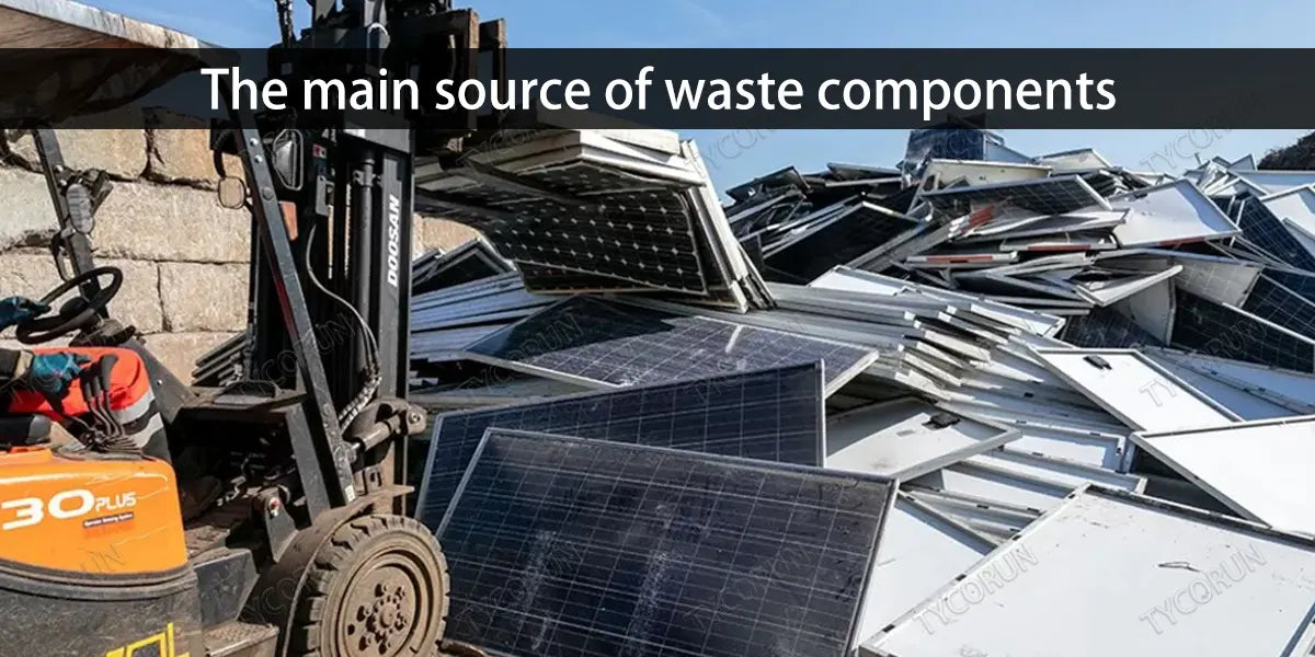 The main source of waste components