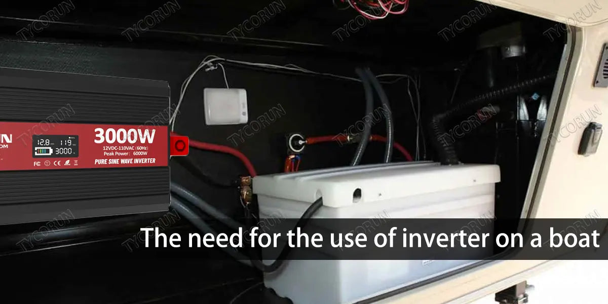 The need for the use of inverter on a boat