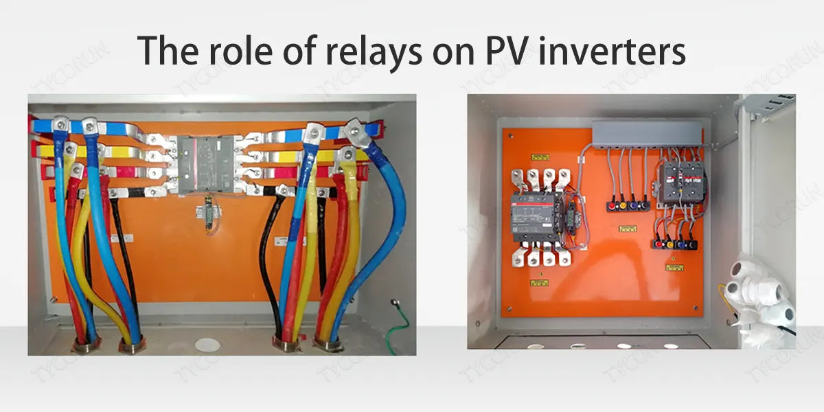 The role of relays on PV inverters