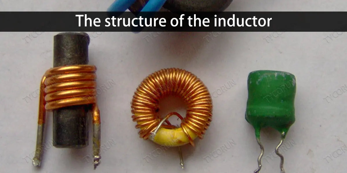 The structure of the inductor