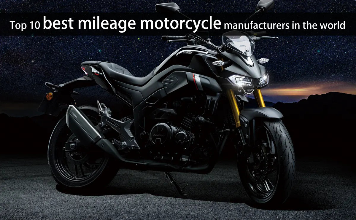 Top 10 best mileage motorcycle manufacturers in the world