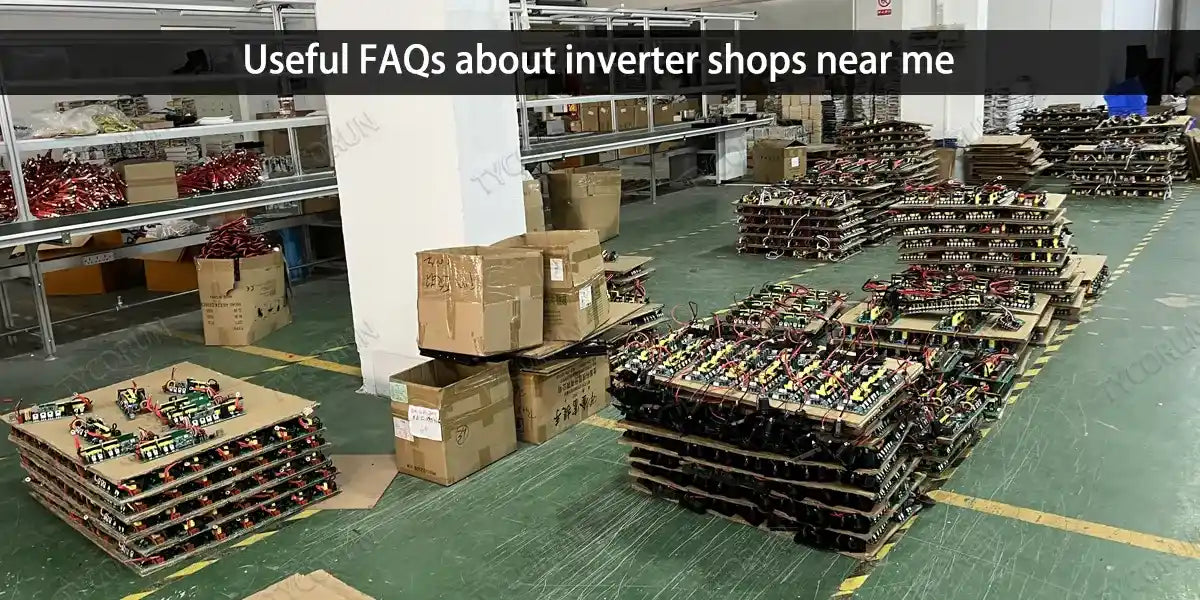 Useful FAQs about inverter shops near me