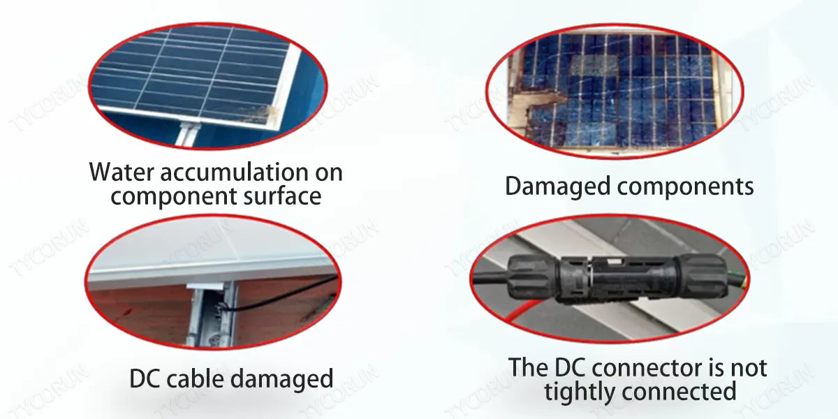 Water-accumulation-on-component-surface