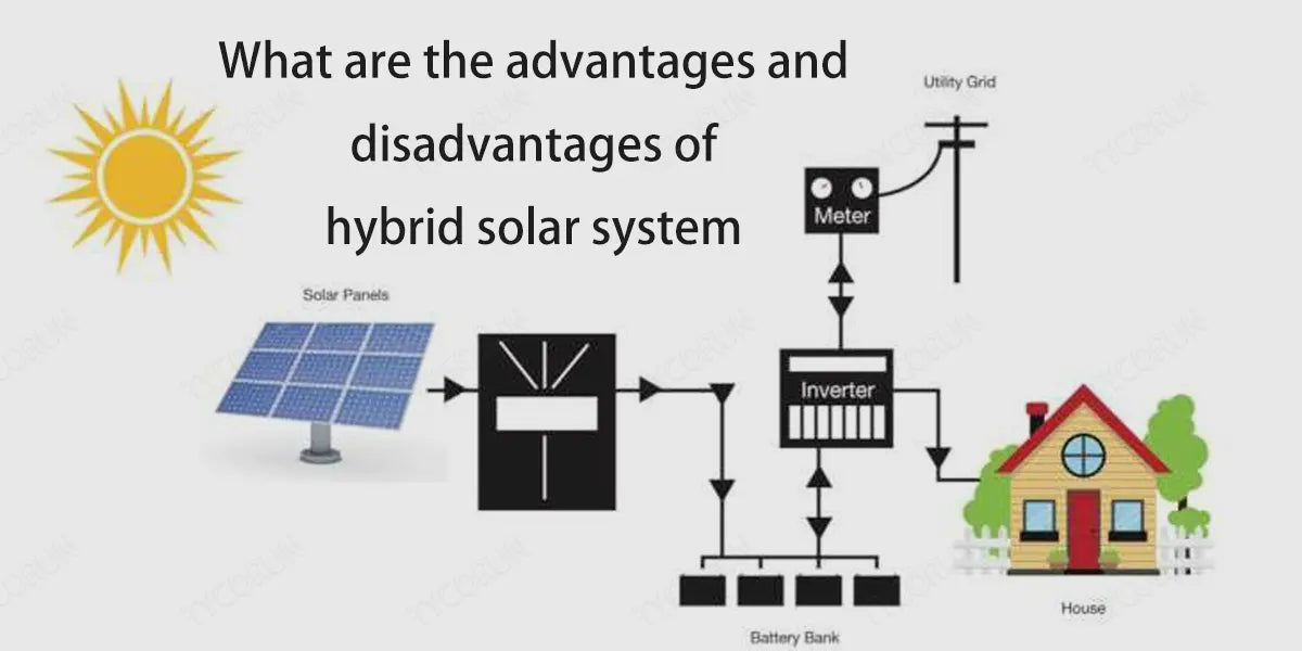 What are the advantages and disadvantages of hybrid solar system
