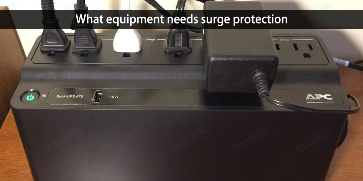 What equipment needs surge protection