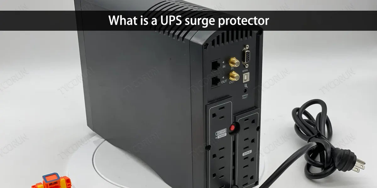 What is a UPS surge protector