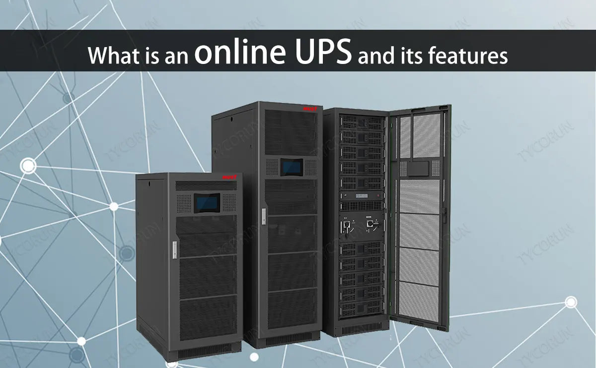 What is an online UPS and its features