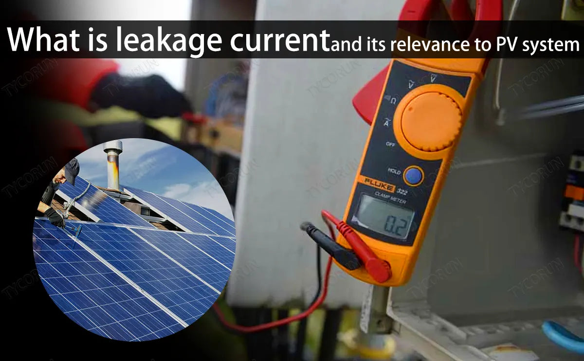 What is leakage current and the relevance to PV system