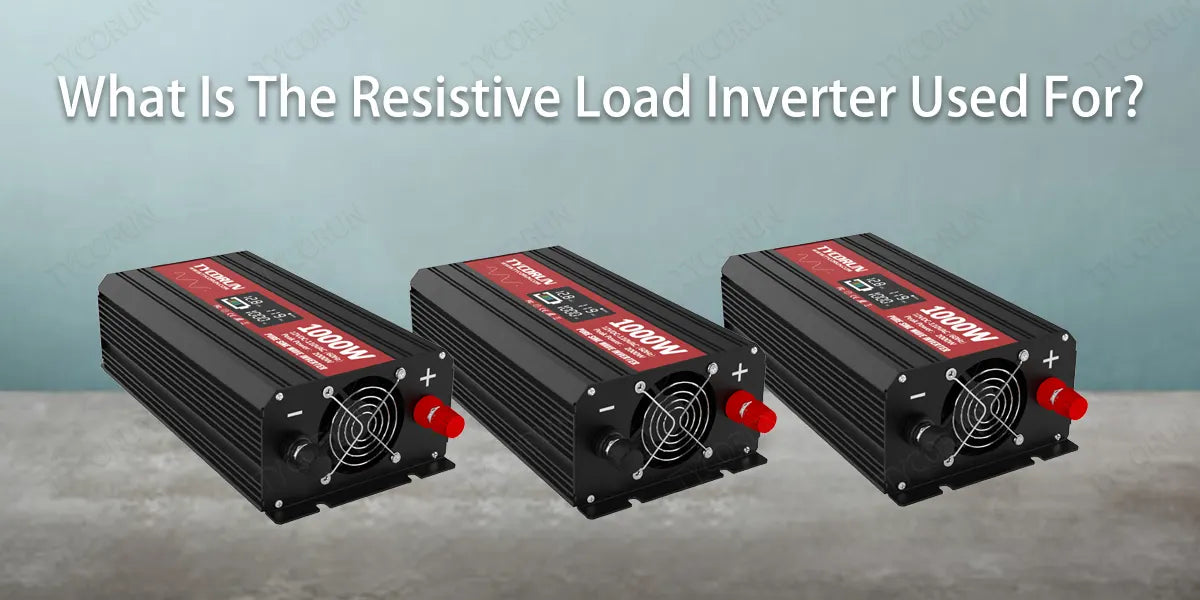 What is the resistive load inverter used for
