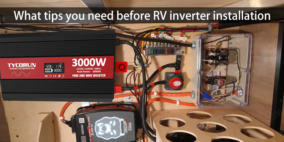 What tips you need before RV inverter installation