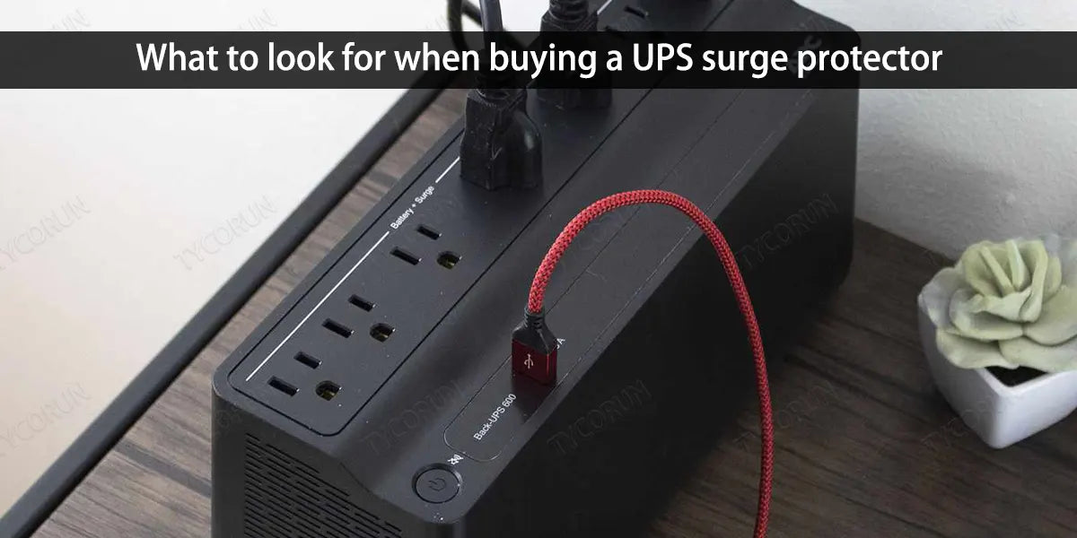 What to look for when buying a UPS surge protector