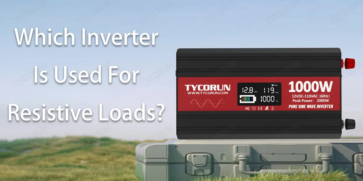 Which inverter is used for resistive loads