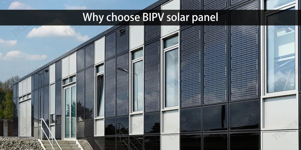 Why choose BIPV solar panel