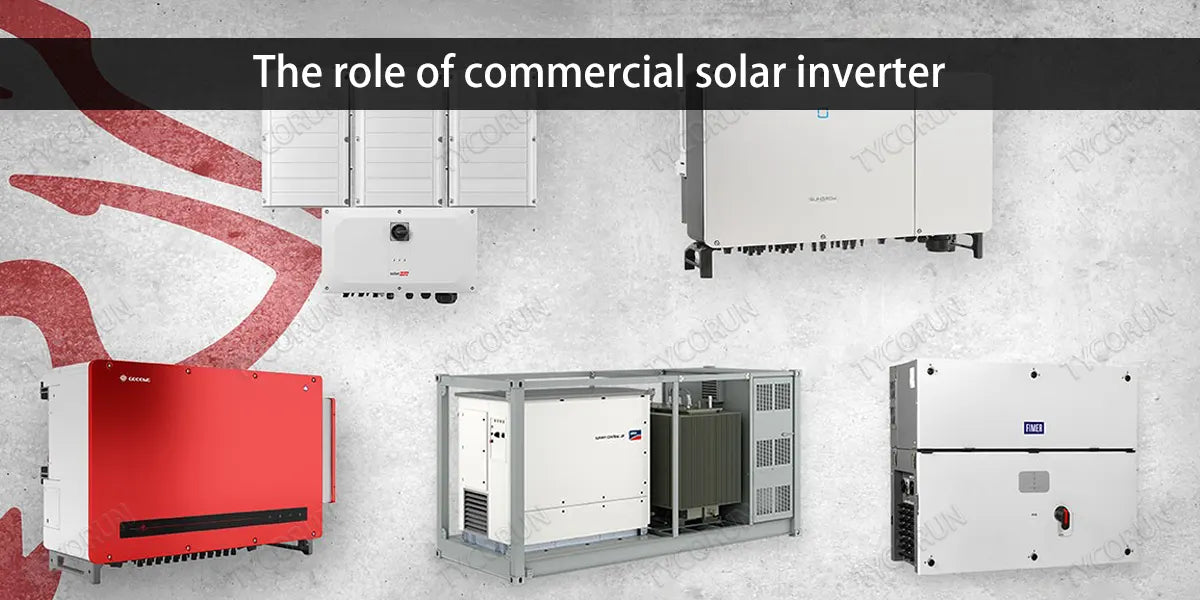 role of commercial solar inverter