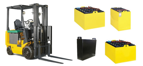 What are normal Forklift Battery Sizes?