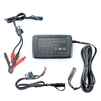 4.What type of charger is required to charge the motorcycle battery?