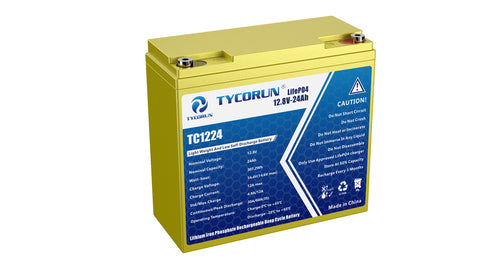 What is the cost of a 12V 24Ah lithium battery