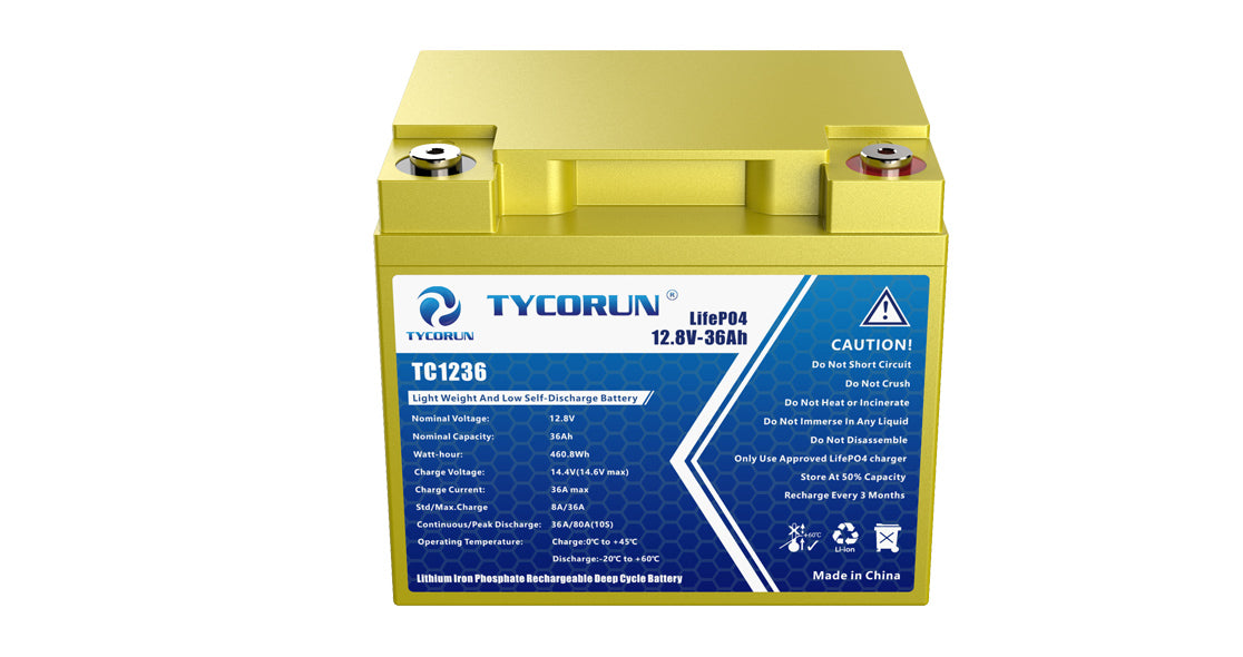 What is 12v 36Ah lithium-ion battery
