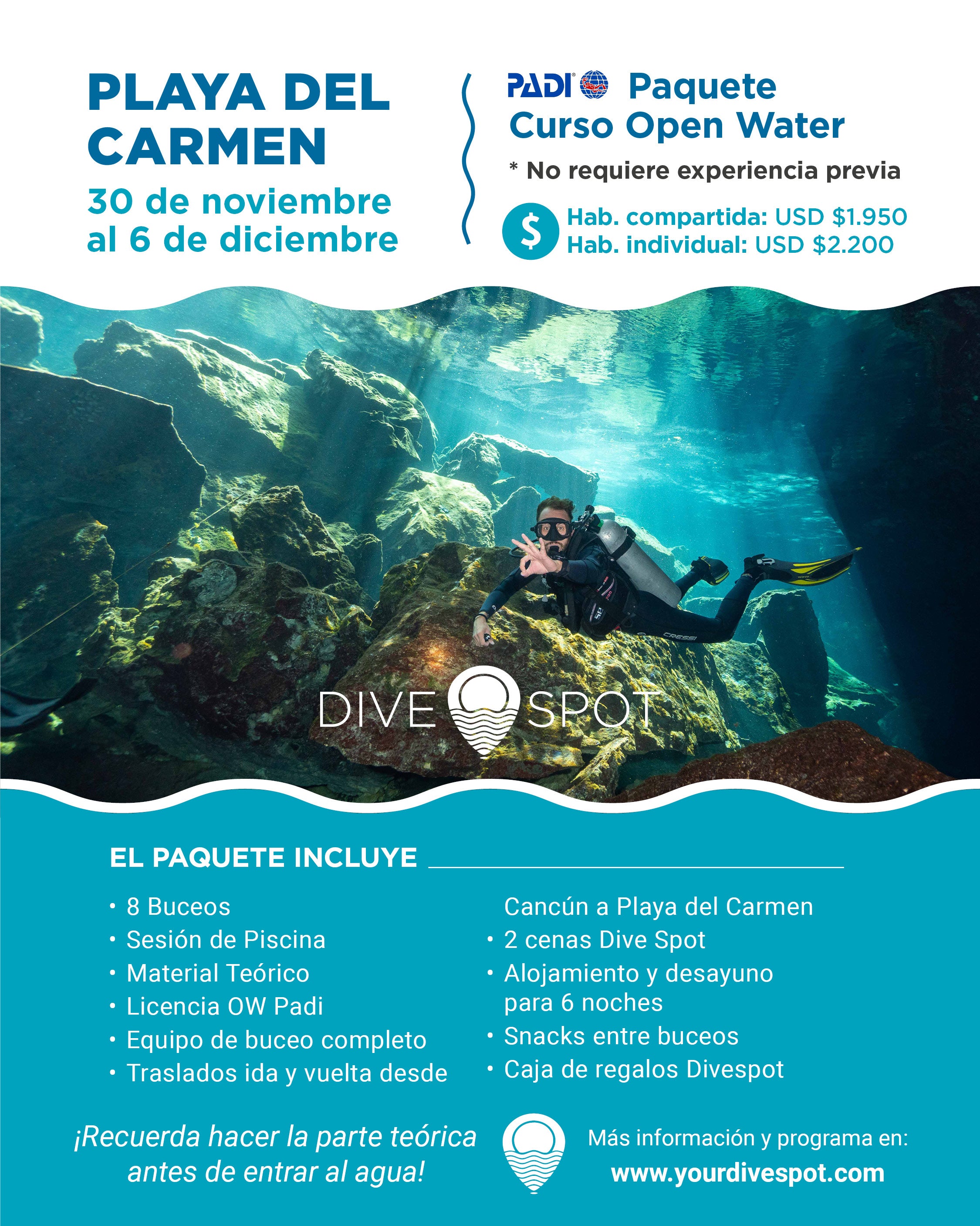 Open water Mexico