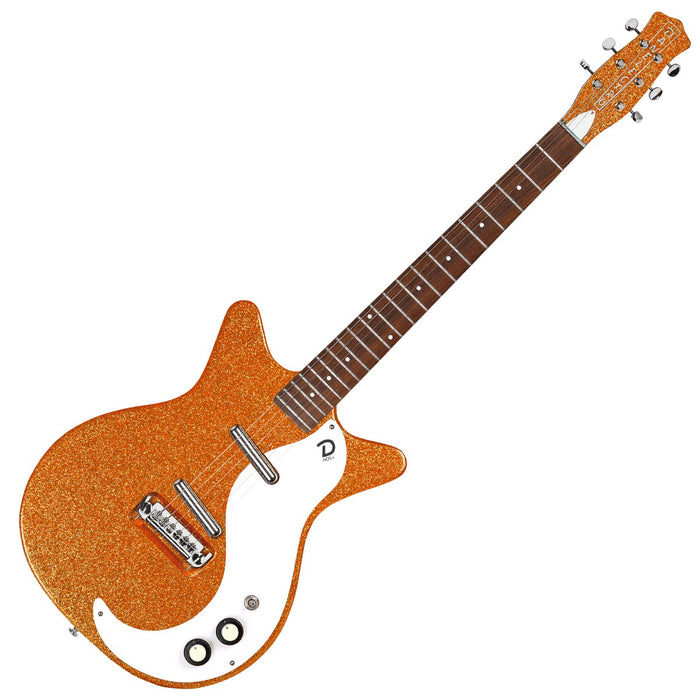 danelectro orange guitar