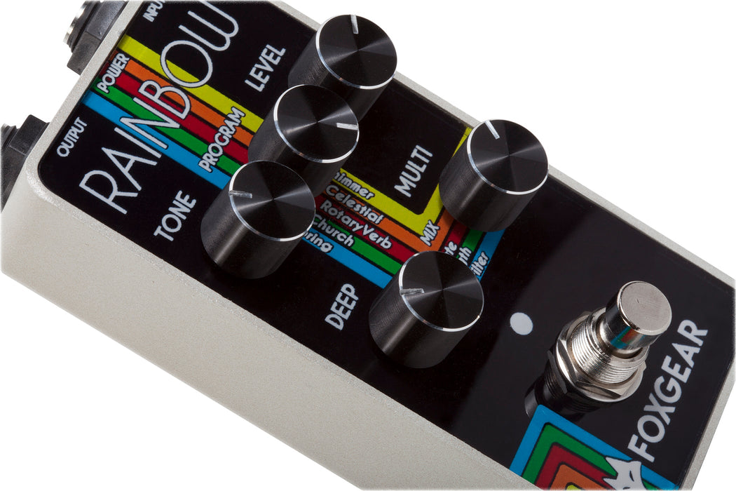 foxgear rainbow reverb pedal